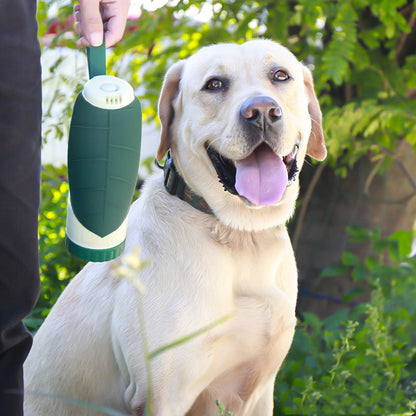 Dual-Action Pet Hydration and Feeding Bottle with Foldable Bowl - Arlo Basket