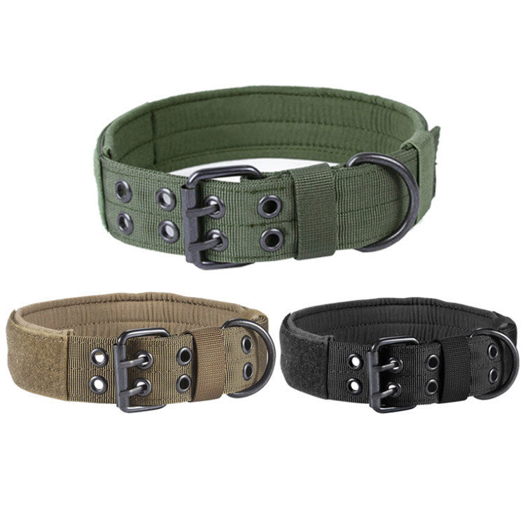 Elite Tactical Dog Collar – Heavy Duty, Adjustable Military-Grade Collar - Arlo Basket